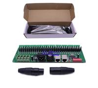 ZBJGBUIA DMX512 RGB RGBW LED Controller 3/4/6/12/ 24CH 30CH 30 Channel 2A 3A 5A decoder dimmer Driver for 5050 RGB RGBWW LED Strip(30ch Bare Bord)