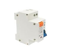 ZBJGBUIA Mini Circuit Breaker Mcb DZ30LE-32 Residual Current Breaker Operater Dc 12v Reset 1Pcs(16A)