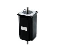 ZBJGBUIA Nema 23 Stepper Motor 2.5Nm 57HS100mm 357ozin Dual axis 8mm Single Current 3.0A(Dual Axle 8mm)