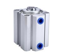 ZBJGBUIA SDA series Pneumatic Compact Air Cylinder SDA20X10X20X30X40X60X70X90X15(Sda20x65)