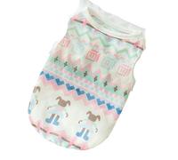 ZBJZUIMEI Dog Clothes Breathable Mesh Pet Vest Summer Thin Cooling T Shirt Chihuahua Bichon Costume Cat Clothing Girls Puppy Shirt-white-m