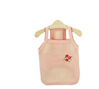 ZBJZUIMEI Dog Clothes Puppy Summer Suspender Vest For Small Dogs Clothing Chihuahua Cooling Love Relief Girls T-shirt-pink 1-xl
