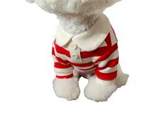 ZBJZUIMEI Dog Clothes Summer Shirt For Dogs Puppy Bichon Frise Chihuahua Sweatshirt Cooling Vest Small And Medium Dogs-red-m