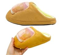 ZBJZUIMEI Memory Foam Slippers Men Women Big Toe Slides Cute Funny Non-slip House Thick Sole Slide Sandals Home For Indoor-default