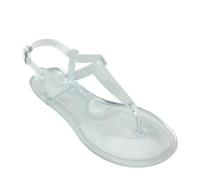 ZBJZUIMEI sandals for women Summer Women's Jelly Pvc Flat Bottom Outdoor Beach Casual Sandalias Womenshoes-transparent-40