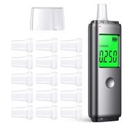 ZBK Dual-mode Automatic Breathalyzer,2-in-1 USB Rechargeable Alcohol Tester,Portable Accurate Rapid Alcohol Content Monitor for Personal Use,Suitable for Drivers,Gatherings and Workplace Safety