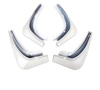 ZBLNKZNGKA Car Mud Flaps For Tesla For Model Y 2017 2018 2019 2020-2023 4Pcs Splash Guards Fender Car Wheel Fenders Car Fender Protector Tire Mudflaps Protector(White)