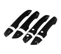 ZBLNKZNGKA for Civic 2016 2017 2018 2019 2020 2021 10th Gen 8 Pcs Door Handle Trim Cover with Keyless Entry Exterior Accessories Car Exterior Door Handles(Glossy Black)