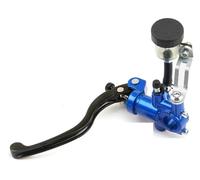ZBLNKZNGKA Motorcycle Clutch Brake Lever 22 Mm 7/8 Inch Handlebars Motocycle Brake Clutch Pump Master Cylinder Perch Clutch Clutch Brake Lever Set(Left Blue)