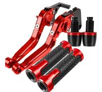 ZBLNKZNGKA Motorcycle Clutch Brake Lever for CB1000 for CB 1000 for Big for ONE for Cb1000 for Super for Four for Sc30 Brake Clutch Levers Handlebar Grips Ends Clutch Brake Lever Set(9)