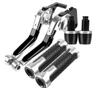 ZBLNKZNGKA Motorcycle Clutch Brake Lever for CB1000 for CB 1000 for Big for ONE for Cb1000 for Super for Four for Sc30 Brake Clutch Levers Handlebar Grips Ends Clutch Brake Lever Set(7)