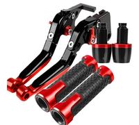 ZBLNKZNGKA Motorcycle Clutch Brake Lever for CB1000 for CB 1000 for Big for ONE for Cb1000 for Super for Four for Sc30 Brake Clutch Levers Handlebar Grips Ends Clutch Brake Lever Set(8)