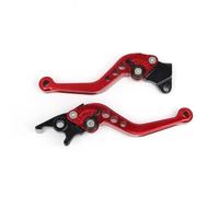 ZBLNKZNGKA Motorcycle Clutch Brake Lever for Grom for MSX125 for VTX1300 for NC700 S/X Handlebar Clutch Level Motorcycle Clutch Lever Electrical Brake Clutch Brake Lever Set(Red)