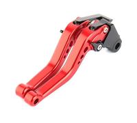 ZBLNKZNGKA Motorcycle Clutch Brake Lever for Monkey for Z125 for Z 125 for Z-125 2019 2020 2021 2022 Motorcycle Short Handlebar Adjustable Brake Clutch Levers Clutch Brake Lever Set(Red Black)