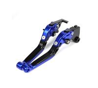ZBLNKZNGKA Motorcycle Clutch Brake Lever for Ninja 125 250R 300R 400 for Z125 for VERSYS 300X 2017 2018 2019 Hand Brake Clutch Lever Adjustable Clutch Brake Lever Set(Blue)