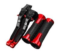 ZBLNKZNGKA Motorcycle Clutch Brake Lever for RSV 1000 for Mille for R 1999 2000 2001 2002 2003 Brake Clutch Levers 7/8" 22 MM Handlebar Grips Handle Bar Grip Ends Clutch Brake Lever Set(15)