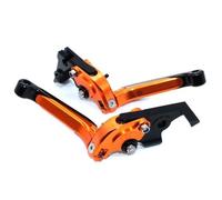 ZBLNKZNGKA Motorcycle Clutch Brake Lever for Sym Maxsym for Tl500 for Tl 500 for Maxsymtl500 2020 Motorcycle Adjustable Folding Extendable Brake Clutch Lever Clutch Brake Lever Set(Orange)