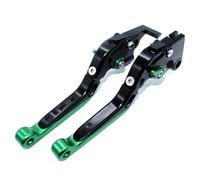 ZBLNKZNGKA Motorcycle Clutch Brake Lever Motorcycle for Ducati 848/EVO 2007-2013 1198/S/R 1098/S/R Tricolor Folding Extendable Brake Clutch Levers Clutch Brake Lever Set(Half Green)