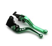 ZBLNKZNGKA Motorcycle Clutch Brake Lever Motorcycle Long/Short Brake Clutch Levers Fits for 675 Street for Triple for R for RX for Daytona 675 Clutch Brake Lever Set(Short Green)