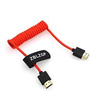 ZBLZGP 8K HDMI Cable Nylon Braided, 24K Gold Plated for Nikon Z9 Camera,Panasonic Lumix S5, S1H Cameras,Fujifilm X-H2S Camera HDMI Type A