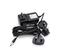 ZBLZGP AC Adapter Power Supply Dummy Battery Self-Locking 5.5x2.5mm DC Coupler 12V 3A for Digital Monitor Camera (Straight)