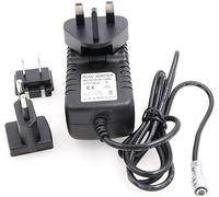 ZBLZGP BMPCC 4K 6K Power Adapter UK 110V to 12V 2 Pin Female Plug Power AC Adapter for Blackmagic Pocket Cinema Camera 5M