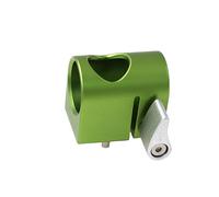ZBLZGP Camera Single Rod Clamp,19mm Rod Mounting Bracket with 3/8 Screw with Anti Twist,for ARRI RED Camera(Green)