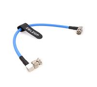 ZBLZGP Coaxial Cable for Sony FX9 FS5 Blackmagic RED DSMC2 Komodo Atomos Alexa SmallHD Monitor Camera 12G SDI Raw 4K 60P 75 Ohm Right Angle BNC Male to Male