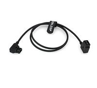 ZBLZGP D-Tap 2 Pin Male to Female P-Tap Extension Battery Power Cable for IDX Anton-Bauer V-Mount Battery Gold Mount ARRI Red Camera (1M)