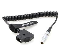 ZBLZGP D-tap to 0B 7 Pin Motor Coiled Power Cable for TILTA Nucleus-M Wireless Follow Focus