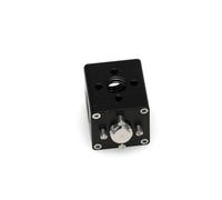 ZBLZGP Detachable Square Extension Handle, Camera 3/8 Screw Extension Side Panel Kit (Black)