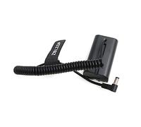 ZBLZGP Dummy Battery DC Power Supply Adapter Cable for Sony NP-F550 F570 F750 F970