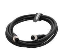 ZBLZGP M12 5 Pin Male to Female Sensor Connector Actuator Signal Industrial Shielded Cable 3M/9.8FT