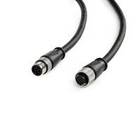ZBLZGP M12 A-Coded 12 Pin Male to Female Aviation Sensor Shielded Signal Cable for Cognex Camera Industrial Ethernet I/O Extension RS-232 Cable (3M/9.8FT)