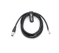 ZBLZGP M12 Aviation Sensor Connector A-Coded 4 Pin Actuator Electrical Cable for Industrial Automation Profibus IO Link Device Network 2M/6.6FT