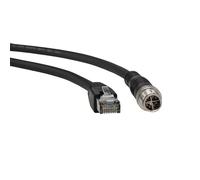 ZBLZGP M12 X-Code 8 Pin to RJ45 Ethernet Cable for Cognex Industrial Cameras,Shielded High Flexible Waterproof Network Cable (2M)