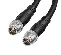 ZBLZGP M12 X-Coded 8 Pin Male to Female (Black, 5M/16.4FT)