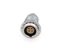 ZBLZGP Push Pull Self-Locking 0B FGG Egg 2 3 4 5 6 7 9 Pin Power Pigtail Cable Wire Connectors (4Pin, Socket)