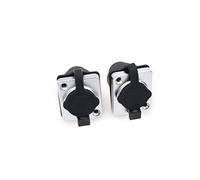 ZBLZGP RJ45 Panel Mount Network Ethernet Signal Connector IP65 Waterproof Coupling RJ45 Panel Socket CAT5 CAT6 (2 Sockets, Black)