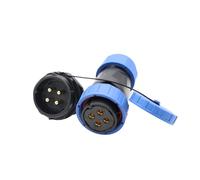 ZBLZGP TY28 4 Pin Connector Waterproof Female Electronic Quick Disconnect Signal Transmission for Communication Networks Power Distribution