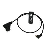 ZBLZGP USB C Phone Tablet Device Type C to D Tap Power Supply Cable for Camera (Elbow USB C)