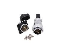 ZBLZGP WEIPU WS28 Aviation Wire Panel Power Cable Chassis Metal Connector Male Female Plug Socket Outdoor Car Electrical Industrial Signal Connector (TQ+Z 1 Male Plug & 1 Female Socket, 24pin)…