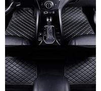 ZBMDTHEF 4 Pieces Car Floor Mats for Coche Chery Omoda 5 C5 2022-2024, Custom Leather Front Rear Row Carpets Non Slip Waterproof Liners Interior Protection Accessory,A/Black