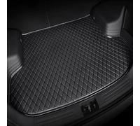 ZBMDTHEF Car Leather Boot Mats For Chery Omoda 5 C5 Fownix FX 2022-2025, Auto Tailored Trunk Pad Cargo Tray Storage Carpets Liner Waterproof Anti-Slip Protector Interior Accessories,A/Black