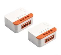 ZBMINI-L2 3.0 Switch, Two-Way for Relay Module, No Neutral Wire Required, for Home Automation, DIN Rail Mountable(2PCS)