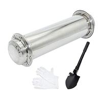 ZBMZB Large 19.5inch Stainless Steel Time Capsule Waterproof Container/Storage Bury