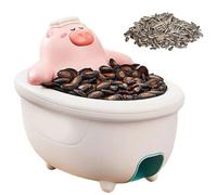 ZbOLi Electric Melon Seed Machine, Cute Pigs Automatic Sunflower Seed Peeling Machine, Lazy Opener Shelling Gedgets, for Watermelon Seeds, Original Melon Seeds, Large Red Melon Seeds, Etc