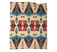 ZbOLi Native American Style Blankets,Water Pattern Soft And Lightweight All Season Throws,Bedding for Kids And Adults,for Picnics,Travel,Home Decoration,80x90inch(200x230cm)