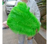ZBORAVPIX Colorful Feathers for Crafts, Natural Feathers For Party Wedding Home Decor Table Centerpiece Crafts Green 15-20cm，10pc