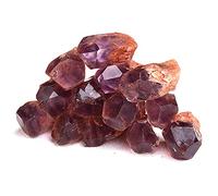 ZBORAVPIX Decorative Aquarium Gravel, Amethyst Brazil Ore Crystal Specimen 20g/50g/100g Decoration Fish Tank Reiki Gift(20g)